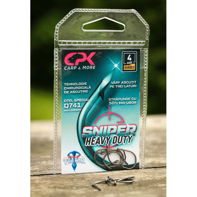 Carlige CPK Sniper Heavy Duty 10buc/plic