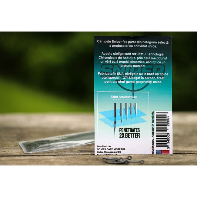Carlige CPK Sniper Wide Gape 10buc/plic