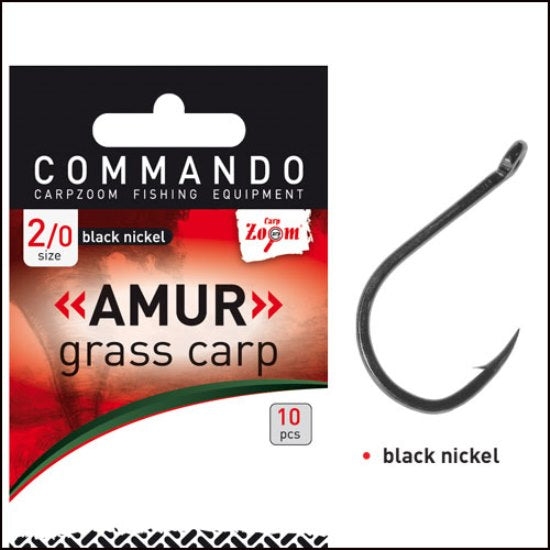Carlige Carp Zoom Amur-Grass Carp 10buc/pac