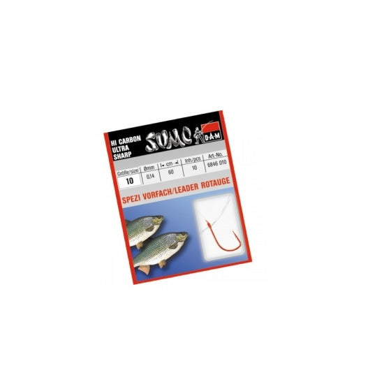 Carlige DAM Sumo Spezi Roach Red Legate Fir