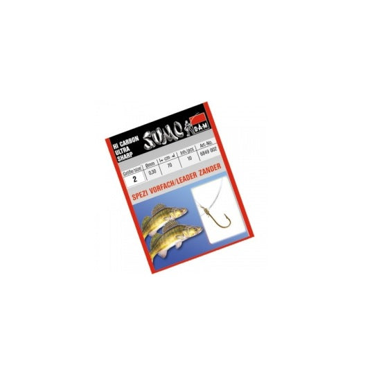 Carlige DAM Sumo Spezi Sander Nickel Legate Fir 0.30mm