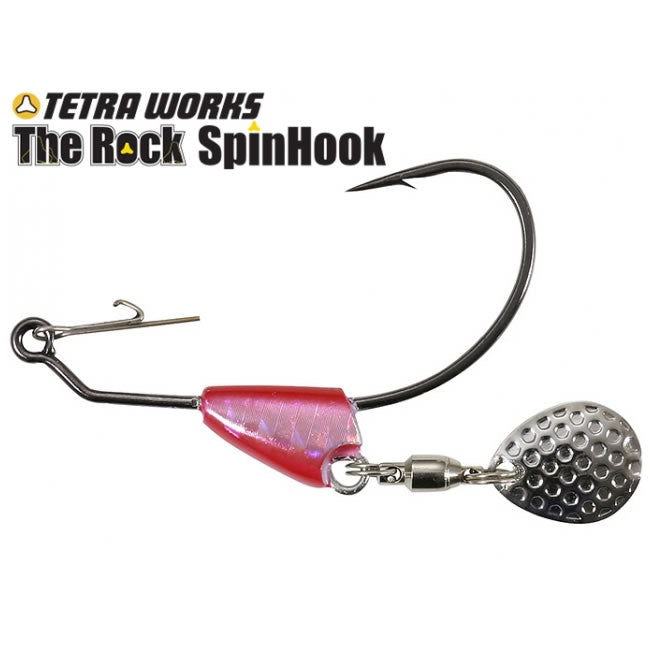 Carlige DUO Tetra Works The Rock Spin Hook Pink 3buc