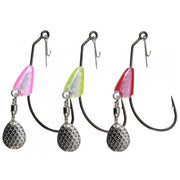 Carlige DUO Tetra Works The Rock Spin Hook Red 3buc