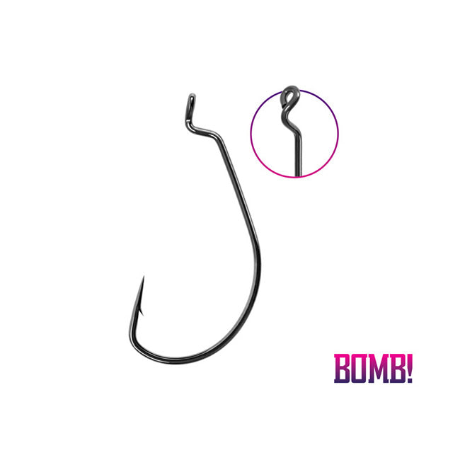Carlige Delphin BOMB OFF Spin 5 buc/plic