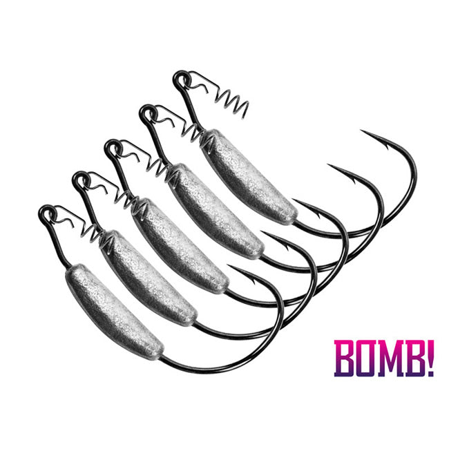 Carlige Delphin offset lestat BOMB! HeavyShank / 5pcs