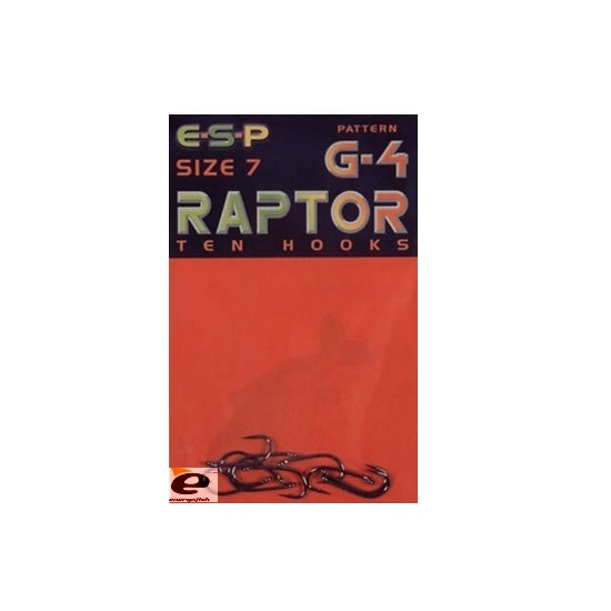Carlige Drennan Raptor G-4 Nr.10 10buc/plic