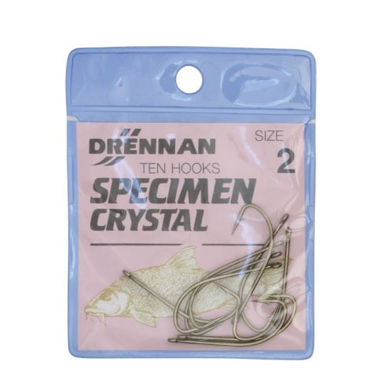 Carlige Drennan Specimen Crystal Bronze 10buc/plic