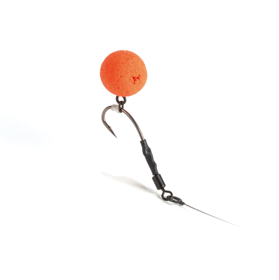 Carlige EXTRA CARP Carp Rig 777P, Nr 8, 3 Buc/Plic, Negru