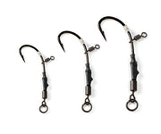 Carlige EXTRA CARP Carp Rig 777S, Nr 6, 3 Buc/Plic, Negru