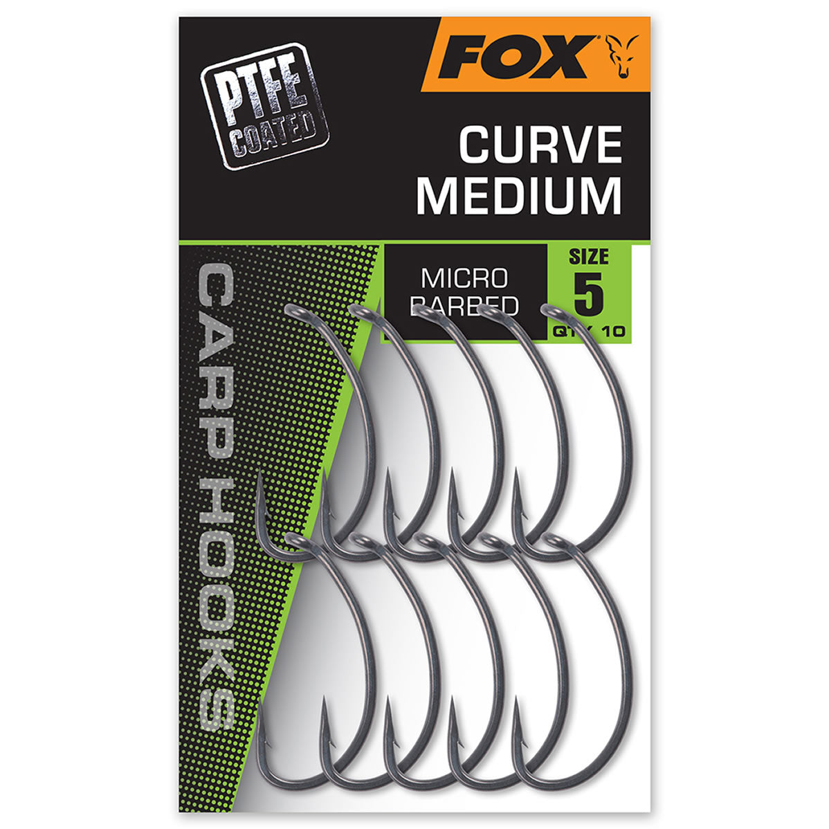 Carlige FOX Curve Medium 10buc/pac