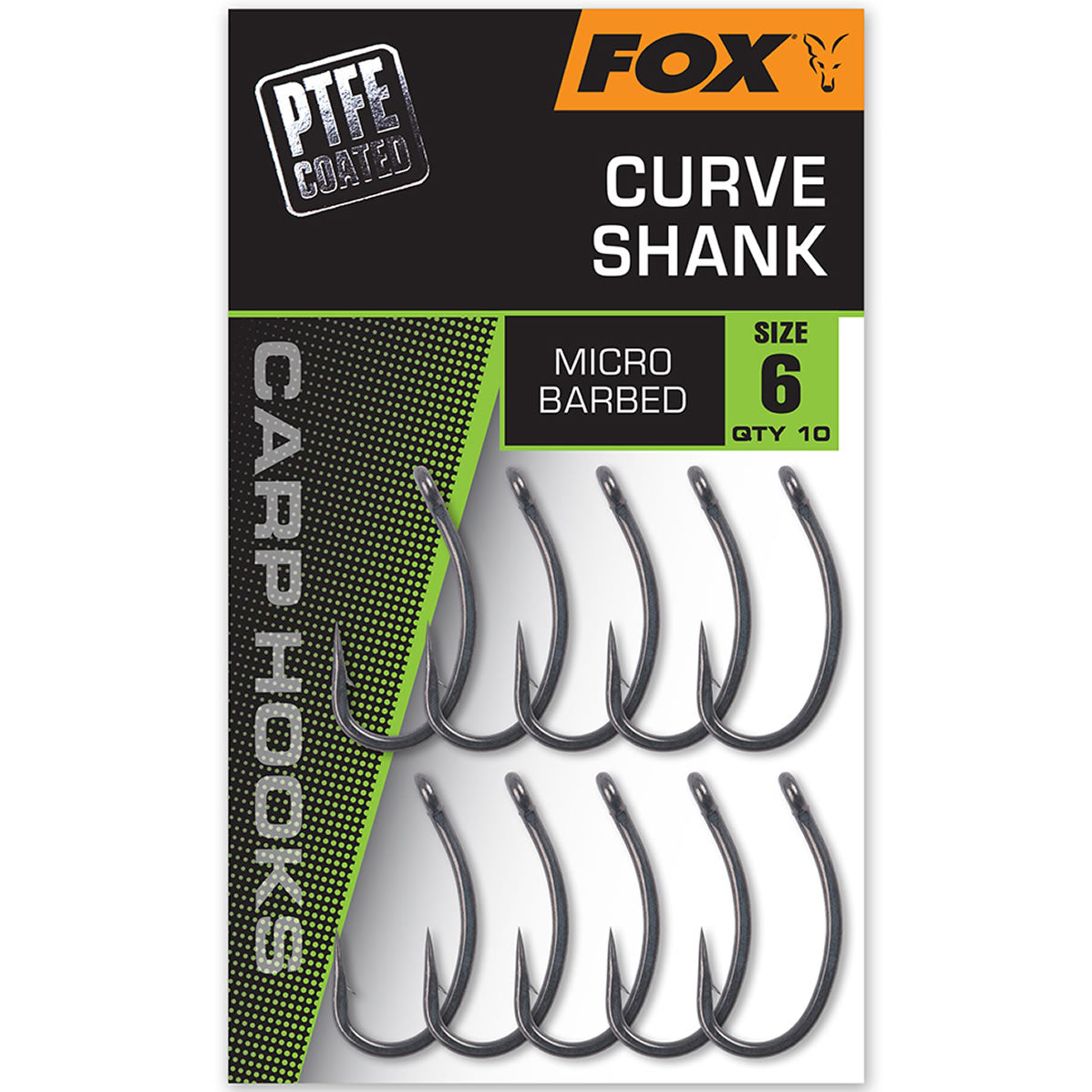 Carlige FOX Curve Shank, Nr.8, 10buc/pac