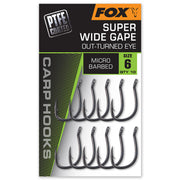 Carlige FOX Super Wide Gape (Outturned Eye), Size 2, 10 buc/pac