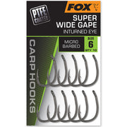 Carlige FOX Super Wide Gape (inturned Eye), Size 5, 10buc/pac