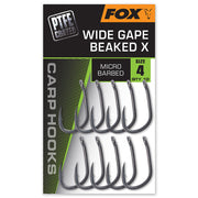 Carlige FOX Wide Gape Beaked X Nr.4, 10buc/pac