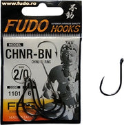 Carlige FUDO Chinu With Ring (CHNR-BN) 10buc/pac