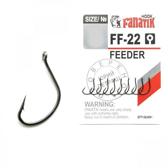 Carlige Fanatik FF-22 No.10 Feeder 8buc/plic