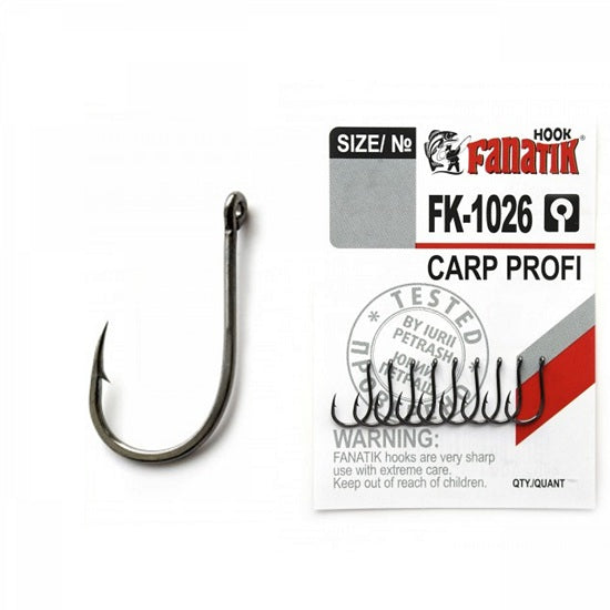 Carlige Fanatik FK-1026 No.7 Carp Profi 8buc/plic