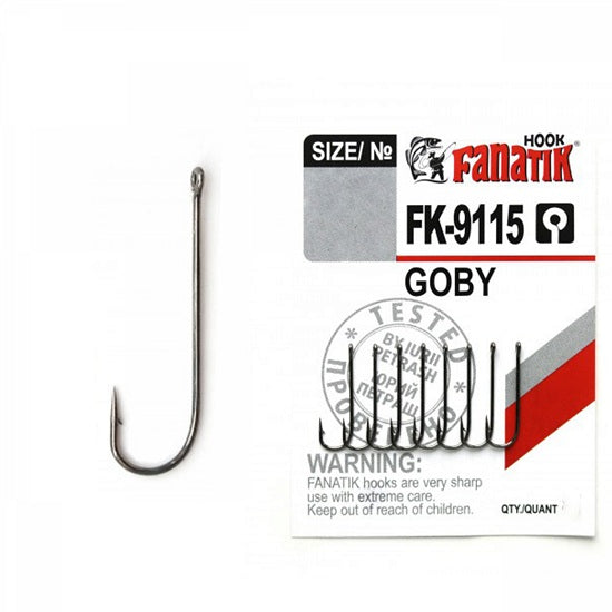 Carlige Fanatik FK-9115 No.10 Goby  8buc/plic