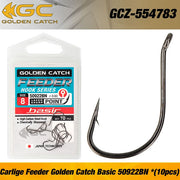 Carlige Feeder Golden Catch Basic 50922BN Nr 10, 10buc