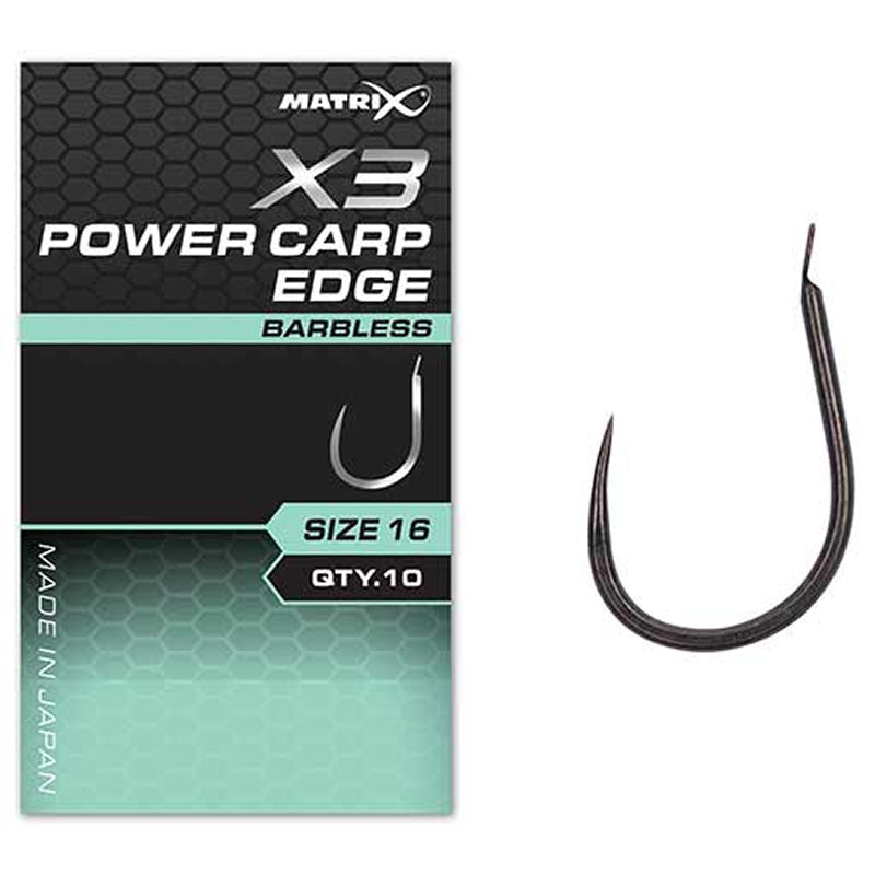 Carlige Feeder MATRIX X3 Power Carp Edge , Barbless, Nr.12, 10buc/pac