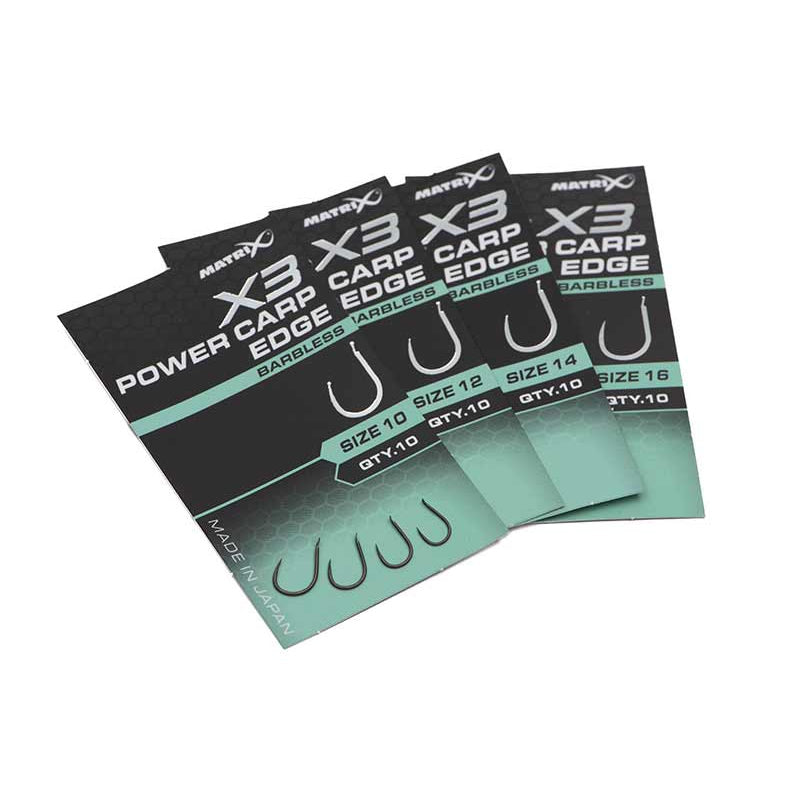 Carlige Feeder MATRIX X3 Power Carp Edge , Barbless, Nr.16, 10buc/pac
