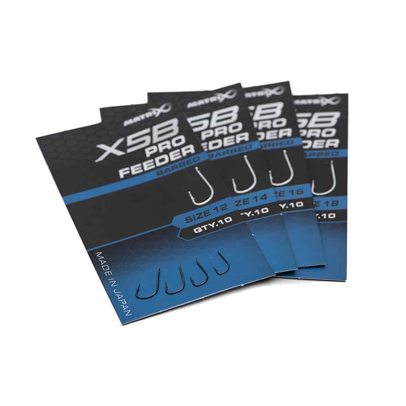 Carlige Feeder MATRIX X5B Pro Feeder Barbed 10buc/pac
