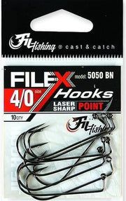 Carlige Filfishing Jig 5050 Black Nickel 10buc/pac