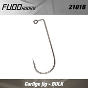 Carlige Fudo AB JIG Black Nickel Nr.2/0 50buc/bulk