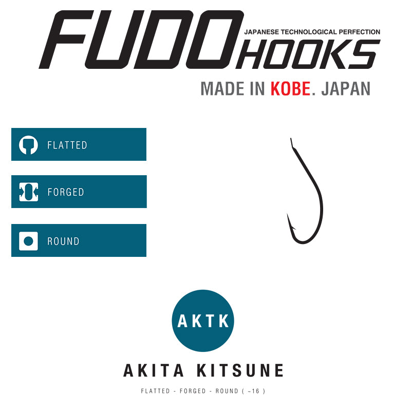 Carlige Fudo Akita Kitsune BN (black nikel)
