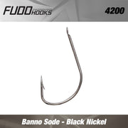 Carlige Fudo Banno Sode NK Nickel nr.6   18buc/plic