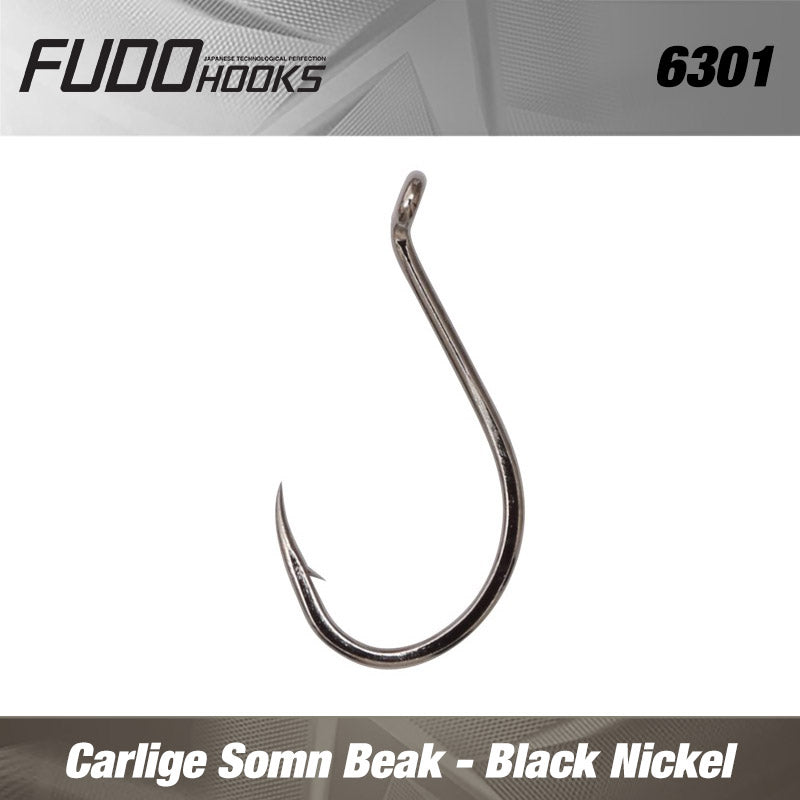 Carlige Fudo Beak FDBK BN black nickel nr.8/0  2buc/plic