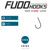 Carlige Fudo Chika nr.18 RD (red) 20buc/plic
