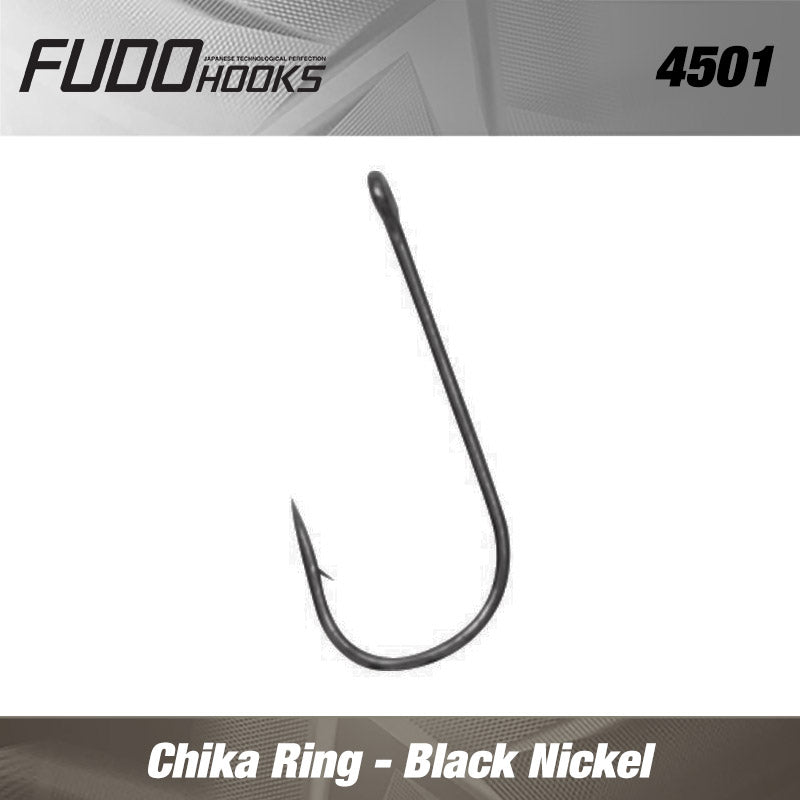 Carlige Fudo Chika with Ring RD Red 16buc/plic