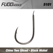 Carlige Fudo Chinu Two Sliced GD gold nr.3  6buc/plic