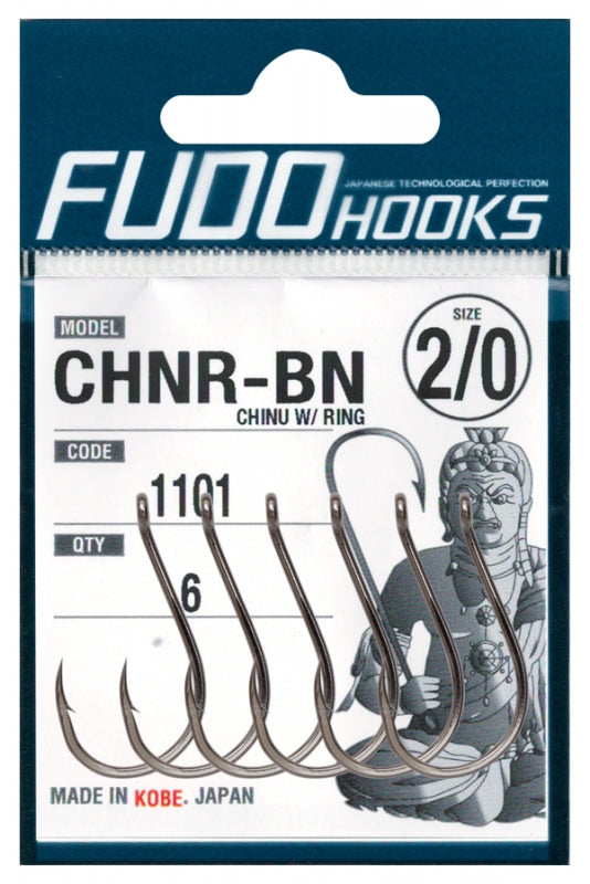 Carlige Fudo Chinu with Ring (CHNR-TF) nr.5/0  3buc/plic