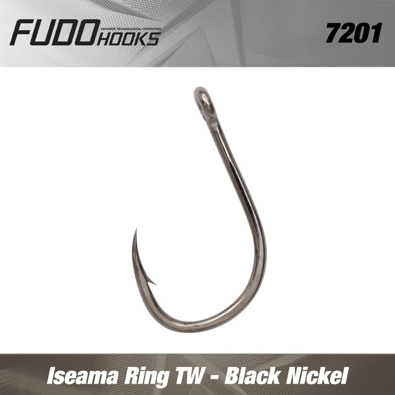 Carlige Fudo Iseama with Ring TW ISTW TF Teflonat nr.3/0  7buc/plic