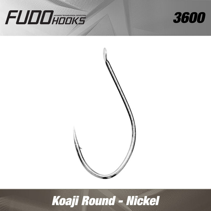 Carlige Fudo Koaji Round NK Nickel nr.8  16buc/plic