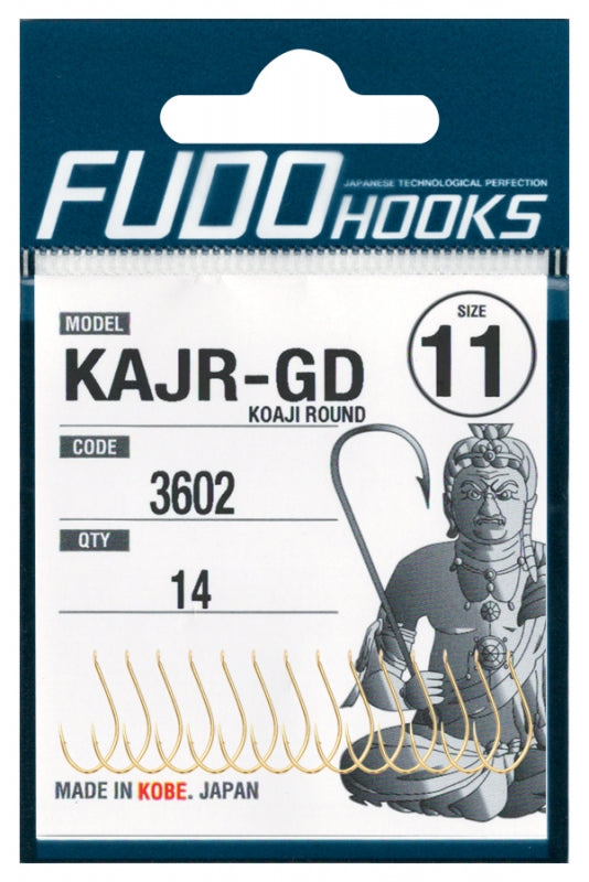 Carlige Fudo Koaji Round RD Red nr.14  14buc/plic