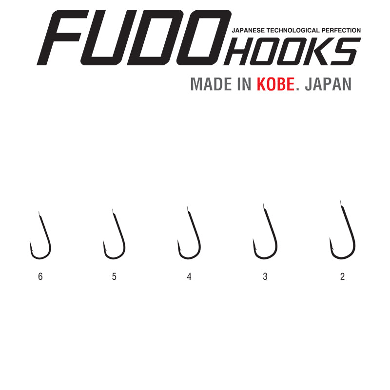 Carlige Fudo Marukaizu Short BN Black Nickel nr.2  14buc/plic