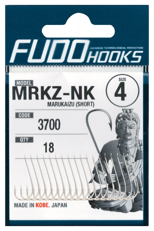 Carlige Fudo Marukaizu Short BN Black Nickel nr.3  16buc/plic