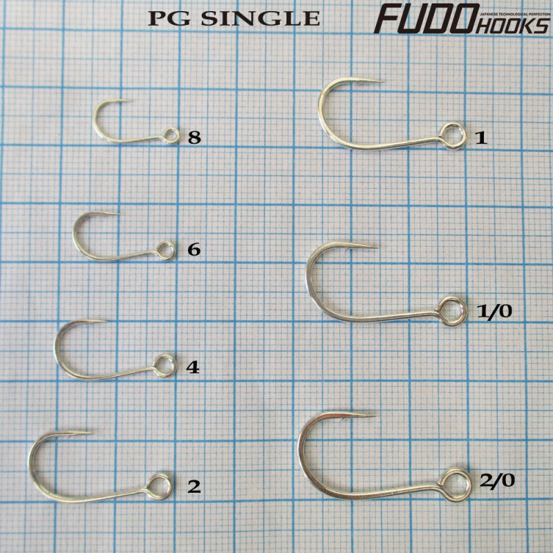 Carlige Fudo PG Single PGSH-TN nr.4  8buc/plic