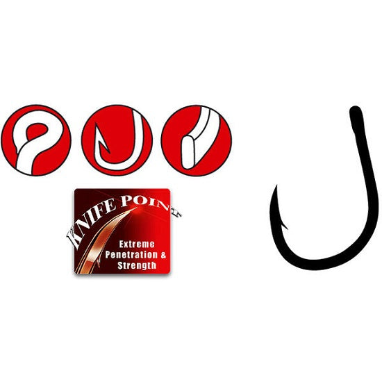Carlige Gamakatsu A1 G-Carp Specialist X PTFE 10buc/plic
