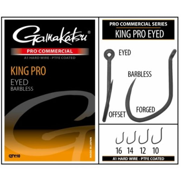 Carlige Gamakatsu Coars PRO-C King PRO Eyed 10buc/pac
