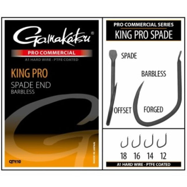 Carlige Gamakatsu Coars PRO-C King PRO Spade 10buc/pac