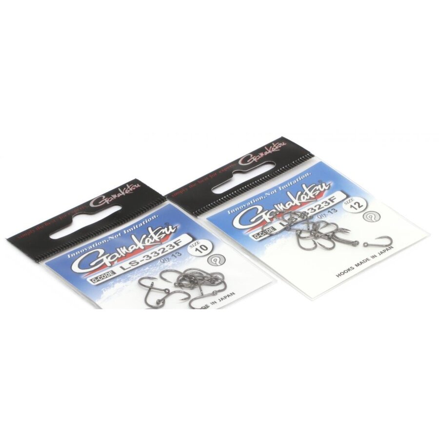 Carlige Gamakatsu LS-3323F Blabk nr.6 9buc/plic