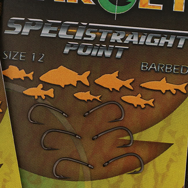 Carlige Gardner Target Speci-Straight Point Barbed Nr.10, 10buc/pac