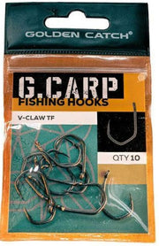 Carlige Golden Catch V-Claw, Nr. 6, 10buc/pac