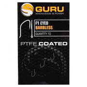 Carlige Guru F1 Eyed Barbless Nr. 16