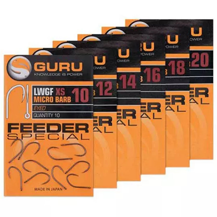 Carlige Guru Feeder Special XS Eyed 10buc/pac