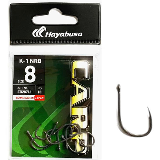 Carlige HAYABUSA K1 Noreflect 10buc/pac
